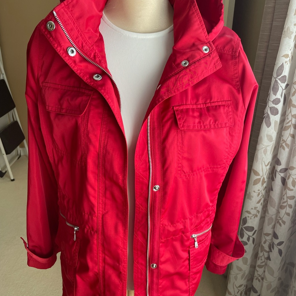 Talbots Vibrant Red Jacket